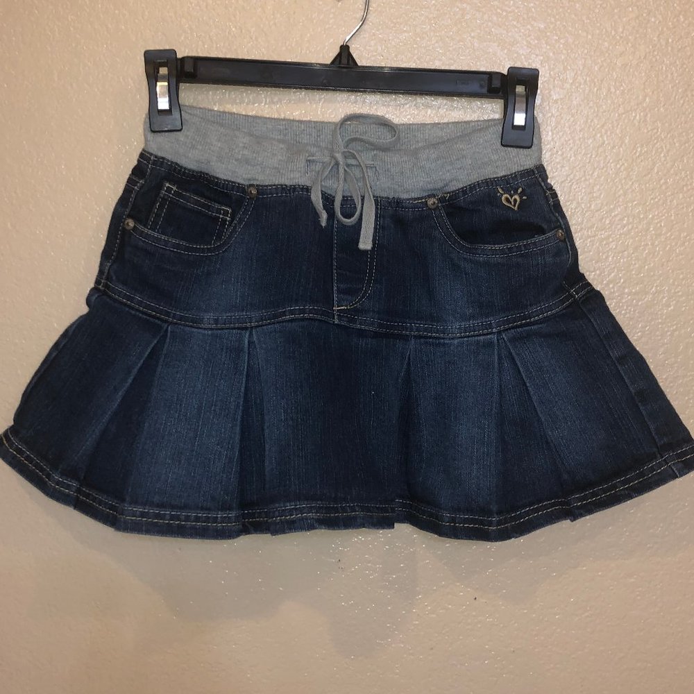 Justice Blue Jean Skort